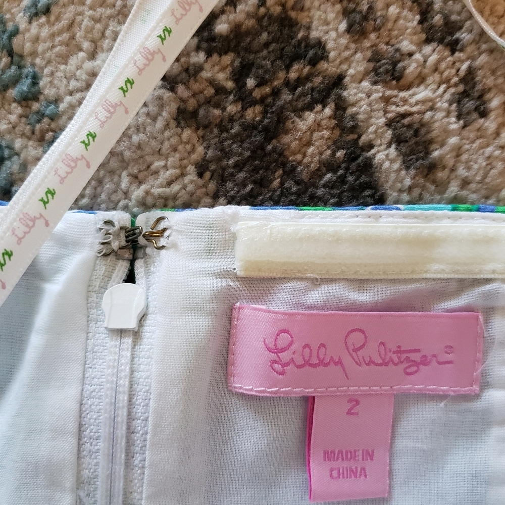 Lilly Pulitzer Halter Dress and Cardigan - 2/Sm - Picture 8 of 10